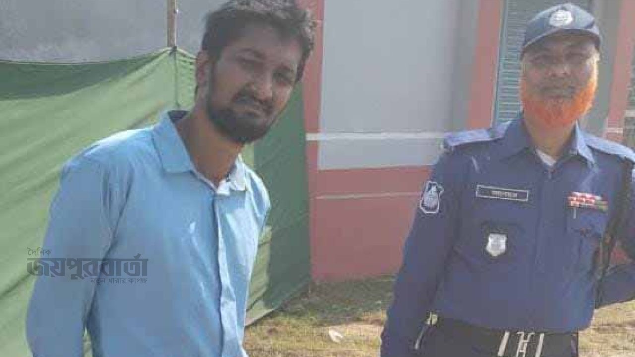 আক্কেলপুরে নিষিদ্ধ ছাত্রলীগের কর্মী আটক
