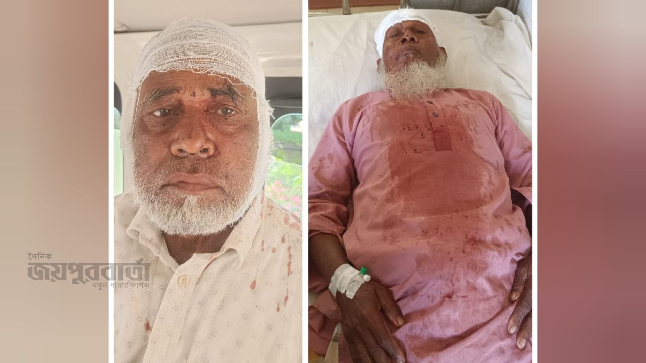 নিয়ামতপুরে জমি নিয়ে দুপক্ষের সংঘর্ষে নারীসহ আহত -৫