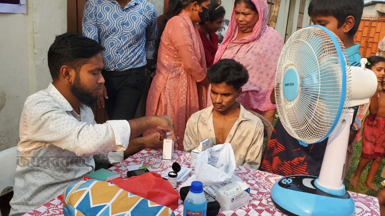 জামালপুরে বিনামূল্যে চিকিৎসা সেবা পেল দুস্থ ও অসহায় রোগীরা