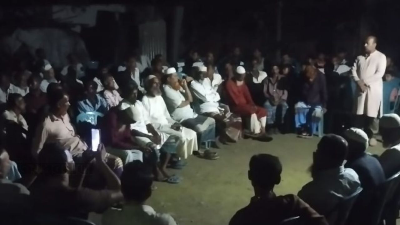নারায়ণপুর ইউনিয়ন পরিষদ নির্বাচন উপলক্ষে জালালাবাদ গ্রামে আলোচনা সভা অনুষ্ঠিত