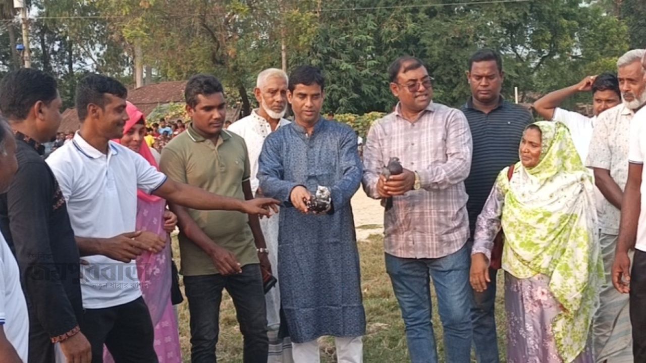 সাপাহারে আরাফাত রহমান কোকো স্মৃতি ফুটবল টুর্নামেন্টে'র উদ্বোধন